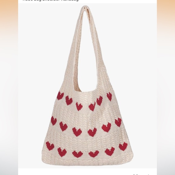Handbags - 🆕 heart Tote Bags for Women, Beach Tote Cute Purses, Aesthetic Hobo Bag